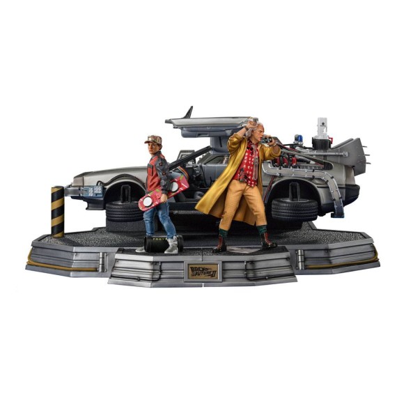 Iron Studios: Back to the Future II Art Scale Statuen 1/10 Full Set Deluxe 58 cm