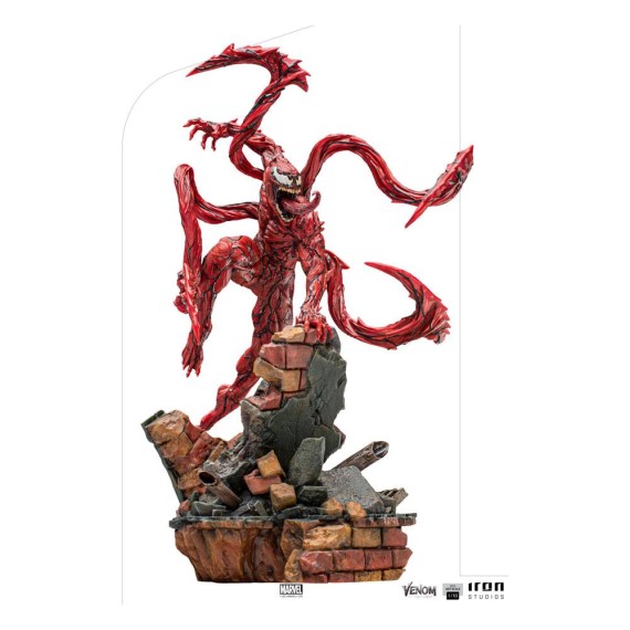 Iron Studios: Venom: Let There Be Carnage BDS Art Scale Statue 1/10 Carnage 30 cm