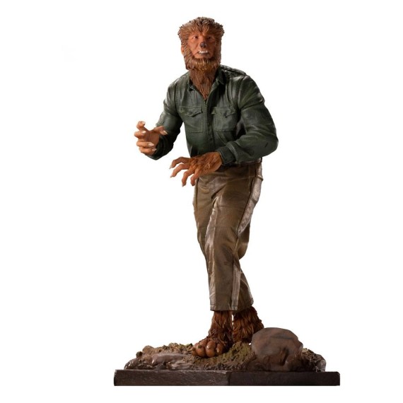 Iron Studios: Universal Monsters Art Scale Statue 1/10 The Wolf Man 21 cm