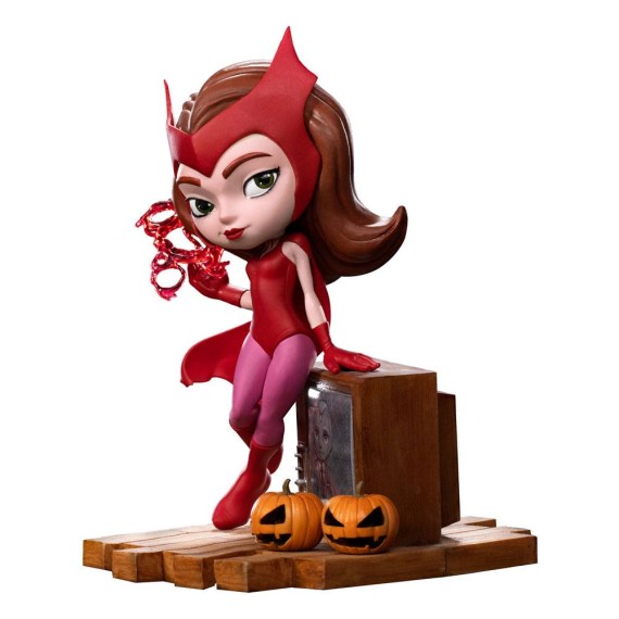 Iron Studios: WandaVision Mini Co. PVC Figur Wanda Halloween Version 18 cm