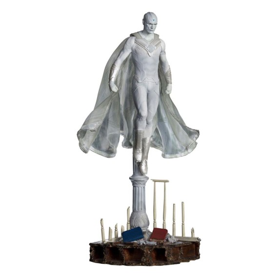 Iron Studios: WandaVision BDS Art Scale Statue 1/10 White Vision 33 cm