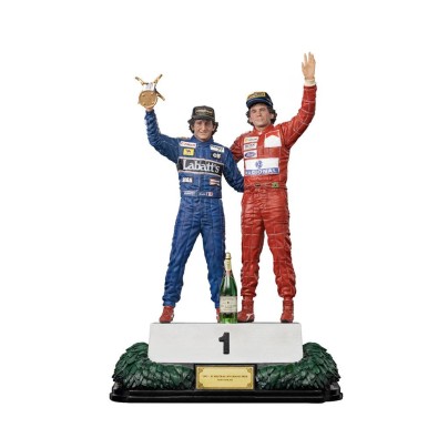Iron Studios: Ayrton Senna Deluxe Art Scale Statue 1/10 Alain Prost & Ayrton Senna (The Last Podium 1993) 27 cm Iron Studios: Ayrton Senna Deluxe Art Scale Statue 1/10 Alain Prost & Ayrton Senna (The Last Podium 1993) 27 cm