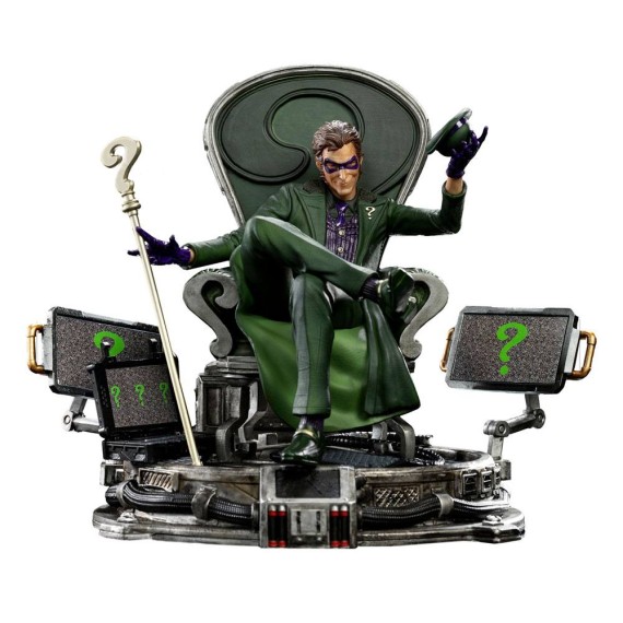 Iron Studios: DC Comics Deluxe Art Scale Statue 1/10 The Riddler 24 cm