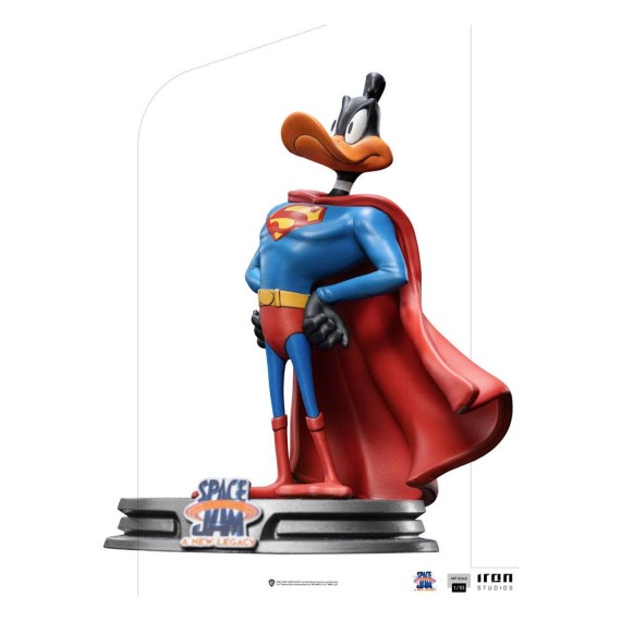 Iron Studios: Space Jam: A New Legacy Art Scale Statue 1/10 Daffy Duck Superman 16 cm