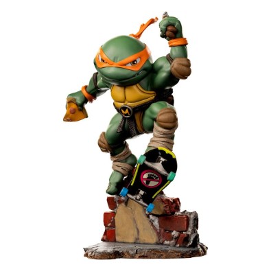 Iron Studios: Teenage Mutant Ninja Turtles Mini Co. PVC Figur Michelangelo 20 cm Iron Studios: Teenage Mutant Ninja Turtles Mini Co. PVC Figur Michelangelo 20 cm