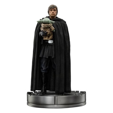 Iron Studios: Star Wars The Mandalorian Art Scale Statue 1/10 Luke Skywalker und Grogu 21 cm Iron Studios: Star Wars The Mandalorian Art Scale Statue 1/10 Luke Skywalker und Grogu 21 cm