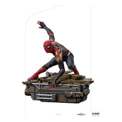 Iron Studios: Spider-Man: No Way Home BDS Art Scale Deluxe Statue 1/10 Spider-Man Peter #1 19 cm Iron Studios: Spider-Man: No Way Home BDS Art Scale Deluxe Statue 1/10 Spider-Man Peter #1 19 cm