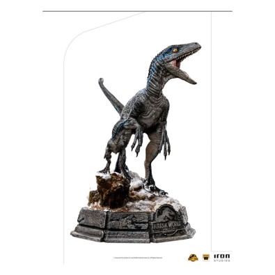 Iron Studios: Jurassic World Ein neues Zeitalter Deluxe Art Scale Statue 1/10 Blue and Beta 20 cm Iron Studios: Jurassic World Ein neues Zeitalter Deluxe Art Scale Statue 1/10 Blue and Beta 20 cm