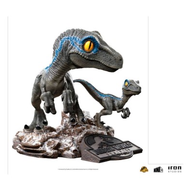 Iron Studios: Jurassic World Ein neues Zeitalter Mini Co. PVC Figur Blue and Beta 13 cm Iron Studios: Jurassic World Ein neues Zeitalter Mini Co. PVC Figur Blue and Beta 13 cm