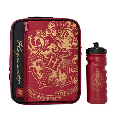 Harry Potter: Τσαντάκι Φαγητού με Παγούρι Burgundy Crest & Customise Harry Potter: Τσαντάκι Φαγητού με Παγούρι Burgundy Crest & Customise