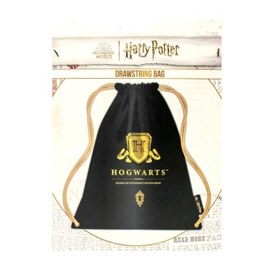 Harry Potter: Τσάντα Πλάτης με κορδόνια - Hogwarts Shield Harry Potter: Τσάντα Πλάτης με κορδόνια - Hogwarts Shield
