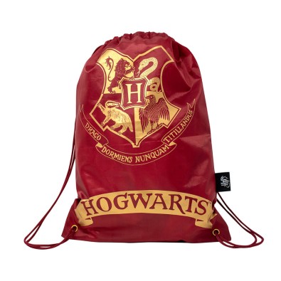 Harry Potter: Τσάντα Πλάτης με κορδόνια Burgundy Harry Potter: Τσάντα Πλάτης με κορδόνια Burgundy