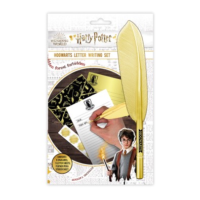 Harry Potter: Σετ Αλληλογραφίας με Στυλό Φτερό Harry Potter: Σετ Αλληλογραφίας με Στυλό Φτερό
