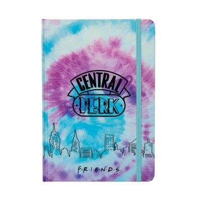 Friends: Σημειωματάριο A5 με λάστιχο Purple - Tie Dye Friends: Σημειωματάριο A5 με λάστιχο Purple - Tie Dye