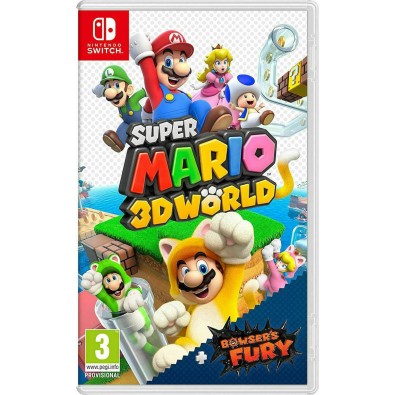 Super Mario 3D World + Bowser`s Fury - Switch Super Mario 3D World + Bowser`s Fury - Switch