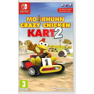 Crazy Chicken Kart 2 (CIAB) Steering Wheel Bundle - Switch Crazy Chicken Kart 2 (CIAB) Steering Wheel Bundle - Switch