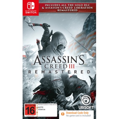 Assassins Creed 3 And Ac Liberation Hd Remaster (Code In A Box) - Switch Assassins Creed 3 And Ac Liberation Hd Remaster (Code In A Box) - Switch