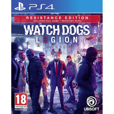 Watch Dogs Legion Resistance Special Day1 Edition - PS4 Watch Dogs Legion Resistance Special Day1 Edition - PS4