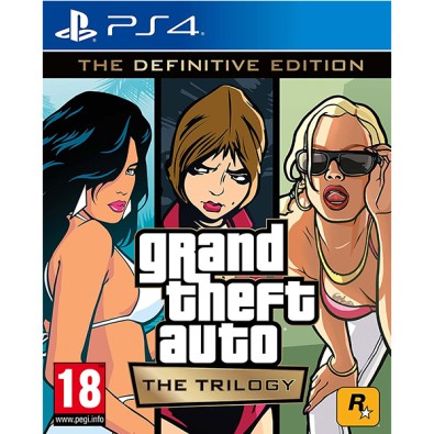 GTA Trilogy Definitive Edition - PS4 GTA Trilogy Definitive Edition - PS4