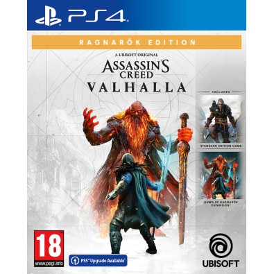 Assassins Creed Valhalla Ragnarok Edition (Game And CIAB) - PS4 Assassins Creed Valhalla Ragnarok Edition (Game And CIAB) - PS4