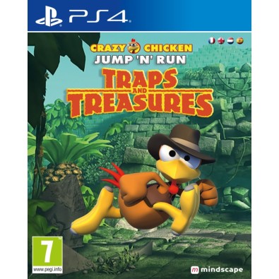 Crazy Chicken Traps And Treasures - PS4 Crazy Chicken Traps And Treasures - PS4