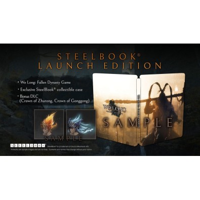 Wo Long Fallen Dynasty Steelbook Day1 Edition - PS4 Wo Long Fallen Dynasty Steelbook Day1 Edition - PS4