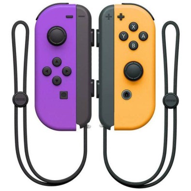 Nintendo Joy-Con Set Ασύρματο Gamepad για Switch Purple/Neon Orange Nintendo Joy-Con Set Ασύρματο Gamepad για Switch Purple/Neon Orange