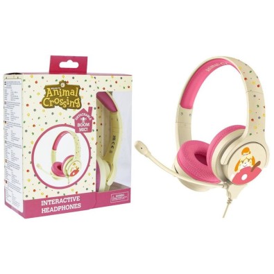 OTL Animal Crossing Isabelle Ενσύρματα On Ear Παιδικά Ακουστικά Μπεζ / Ροζ OTL Animal Crossing Isabelle Ενσύρματα On Ear Παιδικά Ακουστικά Μπεζ / Ροζ