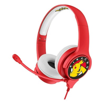 OTL Pokémon Kids Interactive Ενσύρματα On Ear Παιδικά Ακουστικά Pikachu Red OTL Pokémon Kids Interactive Ενσύρματα On Ear Παιδικά Ακουστικά Pikachu Red