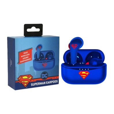 OTL DC Comics Superman In-ear Bluetooth Handsfree Ακουστικά με Θήκη Φόρτισης Μπλε OTL DC Comics Superman In-ear Bluetooth Handsfree Ακουστικά με Θήκη Φόρτισης Μπλε