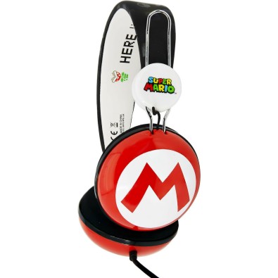 OTL Tween Super Mario Icon Ενσύρματα On Ear Παιδικά Ακουστικά Κόκκινα OTL Tween Super Mario Icon Ενσύρματα On Ear Παιδικά Ακουστικά Κόκκινα