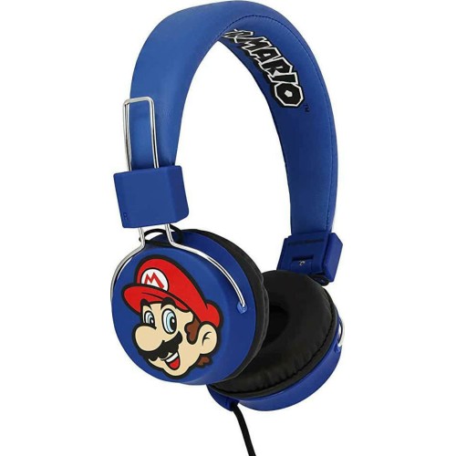 OTL Super Mario Tween Ενσύρματα On Ear Ακουστικά Μπλε