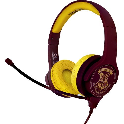 OTL Harry Potter Ενσύρματα On Ear Παιδικά Ακουστικά Καφέ