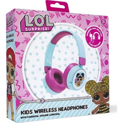 OTL LOL Suprise Ασύρματα Bluetooth On Ear Παιδικά Ακουστικά με 24 ώρες Λειτουργίας Γαλάζιο OTL LOL Suprise Ασύρματα Bluetooth On Ear Παιδικά Ακουστικά με 24 ώρες Λειτουργίας Γαλάζιο
