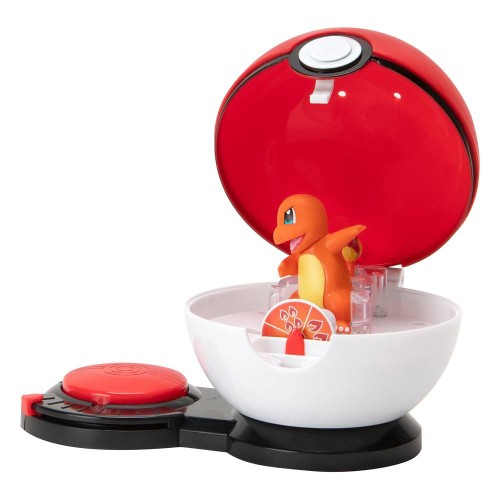 Pokémon Surprise Attack Game CharmanThe #1 with Poké Ball vs. Riolu with Repeat Ball