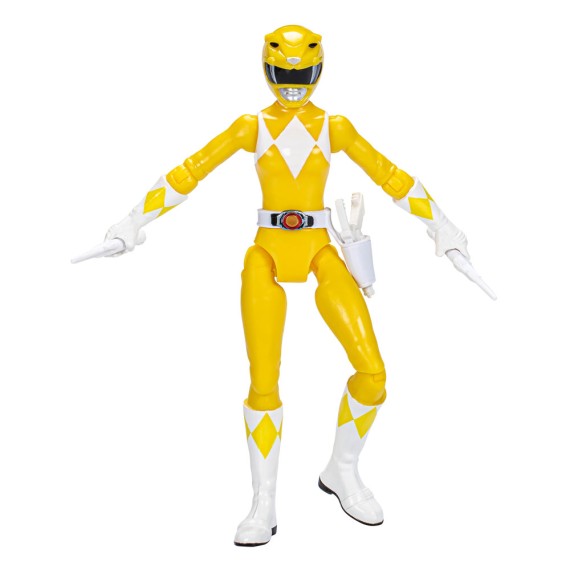 Power Rangers Action Figure Mighty Morphin Yellow Ranger 15 cm