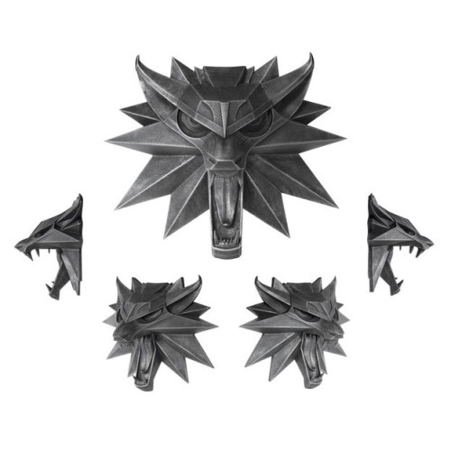Witcher 3 Wild Hunt Wall Sculpture Wolf 15 x 15 cm