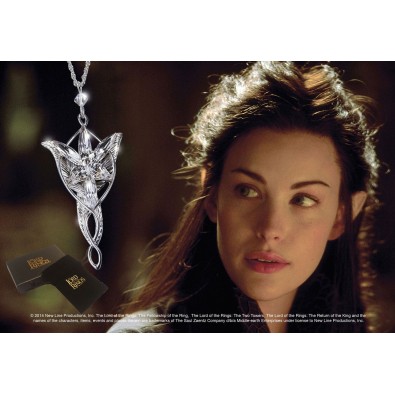 Lord of the Rings Pendant Arwen´s Evenstar (silver plated) Lord of the Rings Pendant Arwen´s Evenstar (silver plated)