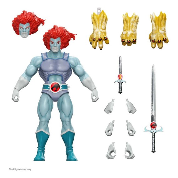 Thundercats Ultimates Action Figure Lion-O (Hook Mountain Ice) SDCC22 18 cm