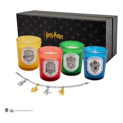 Harry Potter Candle Set of 4 with Bracelet Harry Potter Candle Set of 4 with Bracelet