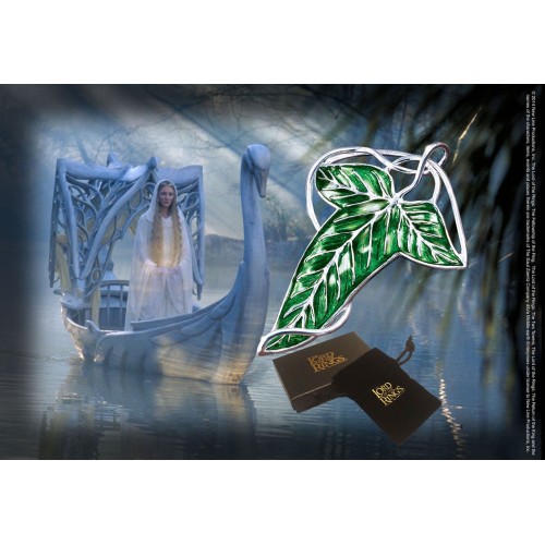 Lord of the Rings Brooch Elven Leaf Brooch (silver plated)