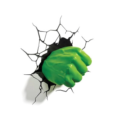 Marvel 3D LED Lamp Hulk Fist