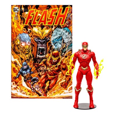 DC Direct Page Punchers Action Figure & Comic The Flash Barry Allen (The Flash Comic) 18 cm DC Direct Page Punchers Action Figure & Comic The Flash Barry Allen (The Flash Comic) 18 cm