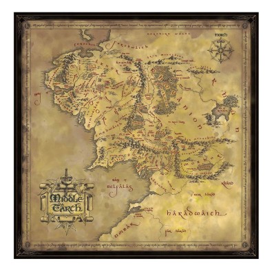 Lord of the Rings Puzzle Middle Earth (1000 Pieces) Lord of the Rings Puzzle Middle Earth (1000 Pieces)