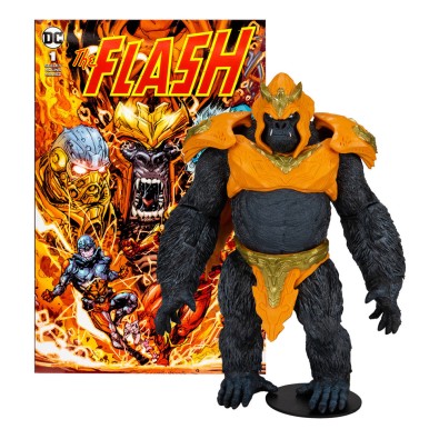 DC Direct Page Punchers Megafigs Action Figure & Comic Gorilla Grodd (The Flash Comic) 30 cm DC Direct Page Punchers Megafigs Action Figure & Comic Gorilla Grodd (The Flash Comic) 30 cm