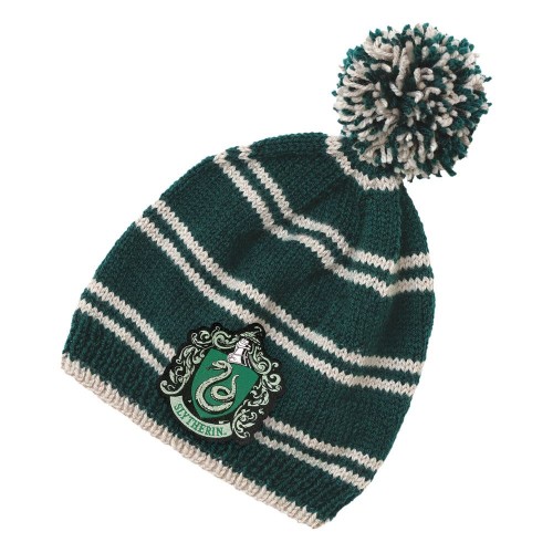 Harry Potter Beanie Strick-Set Slytherin