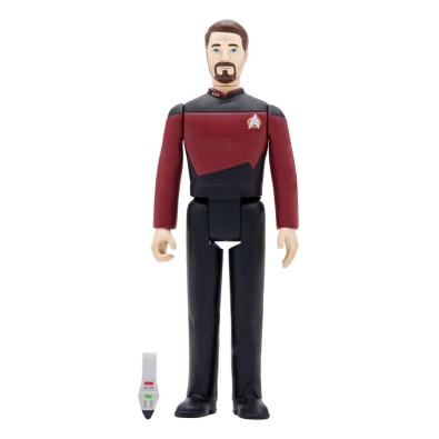 Star Trek: The Next Generation ReAction Action Figure Wave 2 CommanThe Riker 10 cm