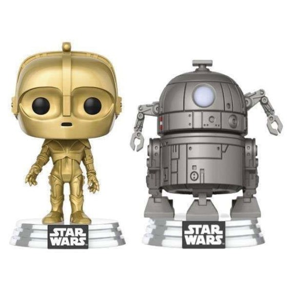 Star Wars POP! Vinyl Figure 2er-Pack Concept Series: R2-D2 & C-3PO 9 cm