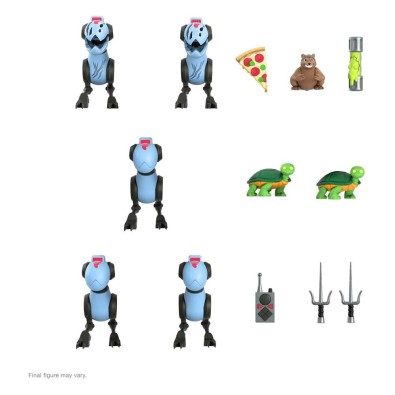 Teenage Mutant Ninja Turtles Ultimates Action Figures 5er-Pack Mousers 8 cm