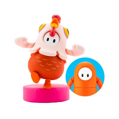 Fall Guys: Ultimate Knockout Action Figure 1/20 Pack 01 Movie Star / Chicken Skin 8 cm